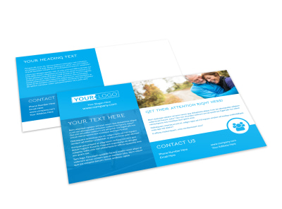 Reliable Health Insurance Postcard Template preview