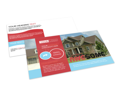 Elite Real Estate Postcard Template preview