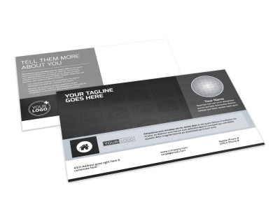 Generic Postcard Template 25748 preview