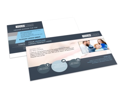 Quality Dentist Postcard Template preview