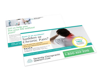 Chiropractic Postcard Template nc4va07tgh preview