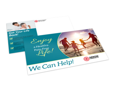 Chiropractic Postcard Template sm10y2mcxb preview