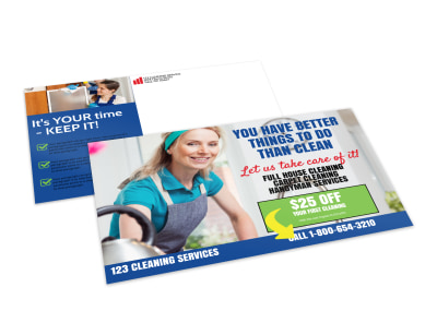 House Cleaning Postcard Template e6efqca6wf preview