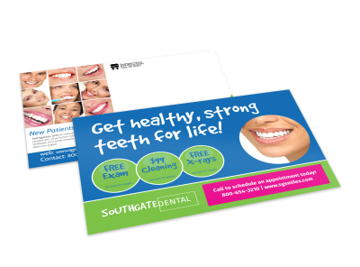 Dental Postcard Template iwpg27bs8k preview