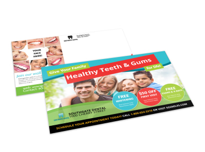 Dental Postcard Template 6t5bt146gz preview