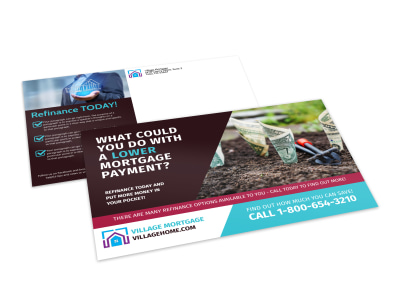 Mortgage Postcard Template ap576hbg3f preview