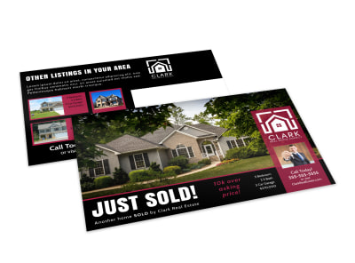 Just Sold Real Estate Postcard Template b728g2j7um preview