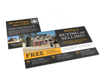 Thinking Of Selling Postcard Template 4j2m57sl5r preview