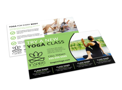 Yoga Class Detail Postcard Template 3j3t06r9fv preview