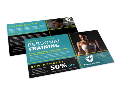 Personal Training Promo Postcard Template 3gck6jjul0 preview