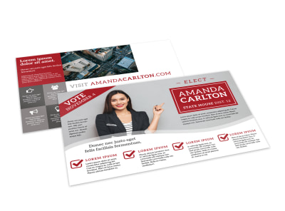 Campaign Postcard Template cns463mphm preview