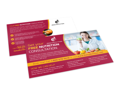 Nutrition Consultation Postcard Template 1seolw6tni preview