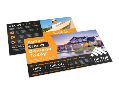 Roofing Postcard Template cr3dwvqlhb preview