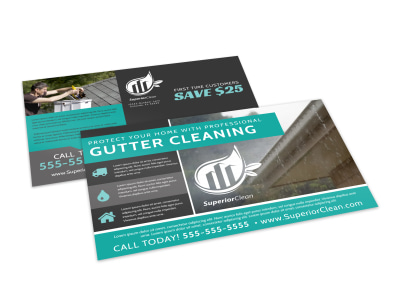 Gutter Cleaning Postcard Template ujw6woly8g preview