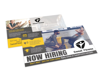 Now Hiring Postcard Template 6jo471lmfe preview