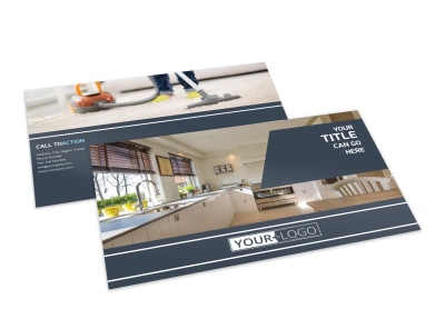 Apartment Cleaning Postcard Template 2 preview