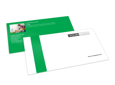 Green Cleaning Postcard Template 2 preview
