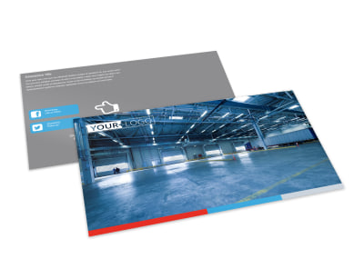 Industrial Cleaning Postcard Template 2 preview