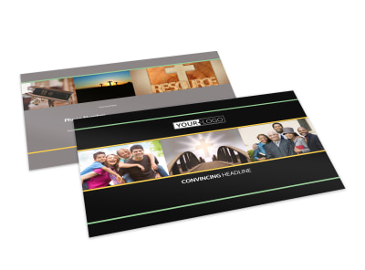 Christian Church Postcard Template 2 preview