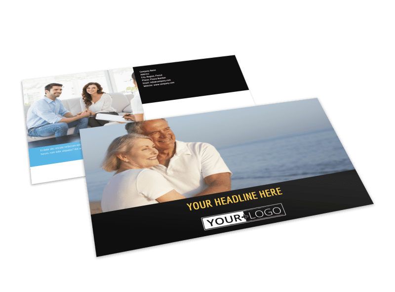 Mental Health Counseling Postcard Template Preview 1