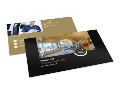 Carpet Cleaning Service Postcard Template 2 preview