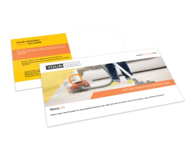General Cleaning Services Postcard Template 2 preview