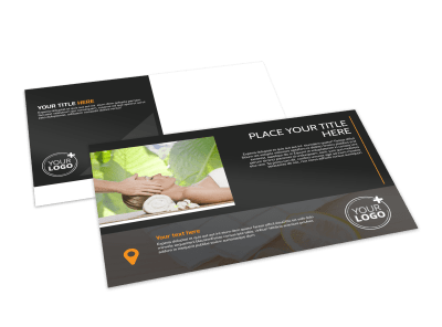 Spa Postcards Template Preview