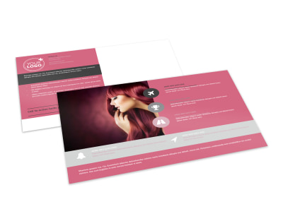 Beauty Experts Postcard Template preview