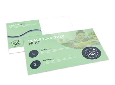 House Cleaning Postcard Template preview