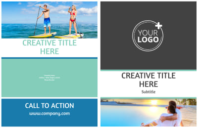 Tourism Activities Brochure Template Preview 1