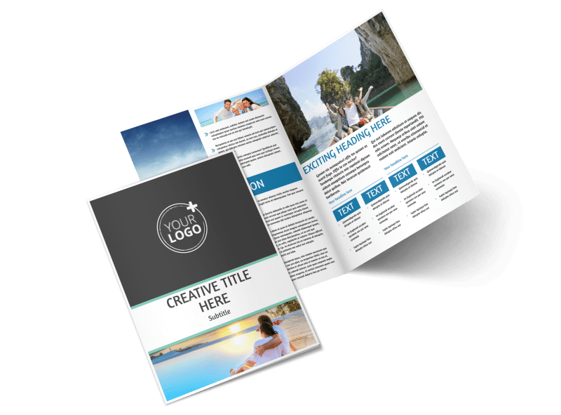 Tourism Activities Brochure Template Preview 1