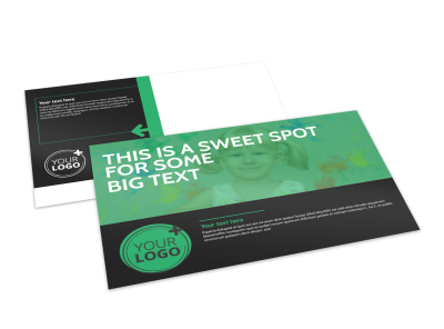 Child Development Center Postcard Template preview