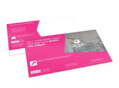 Interior Designers & Decorators Postcard Template preview