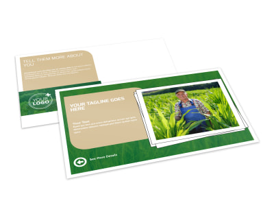 Farmers Insurance Agent Postcard Template preview