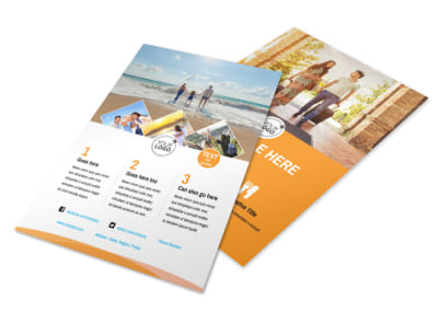 Sunny Travel Flyer Template 3 preview