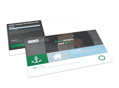 Good Real Estate Agent Postcard Template preview
