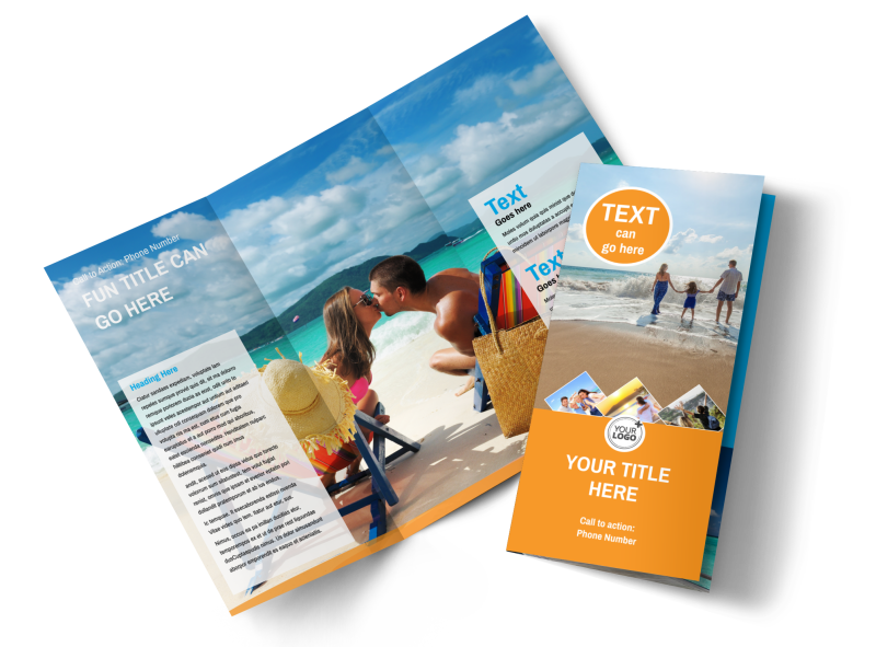 Sunny Travel Brochure Template | MyCreativeShop