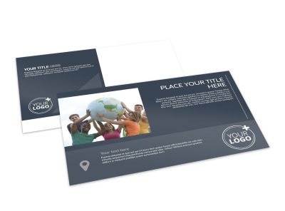 Church Outreach Program Postcard Template preview