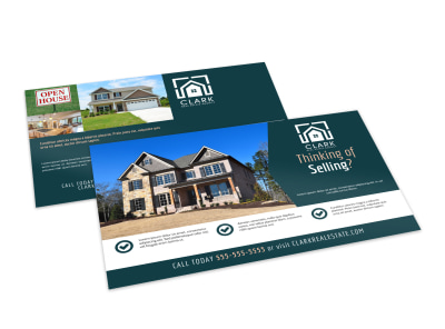 Thinking Of Selling Real Estate Postcard Template u03fs9z55t preview