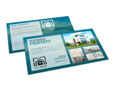 Featured Property Real Estate Postcard Template hpw044ru0x preview