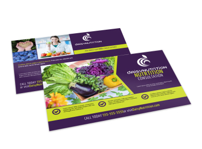 Nutrition Consultation Postcard Template 97wixn4i0a preview