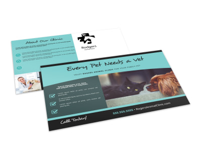 Veterinarian Postcard Template n72vjt6uto preview