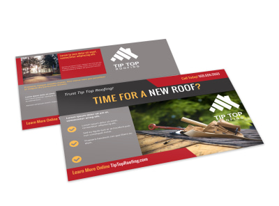 Roofing Postcard Template h69u111gx7 preview