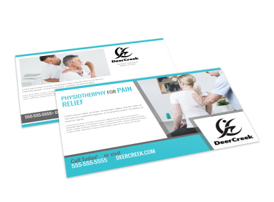 Physiotherapy Postcard Template 7pp9bduy6d preview