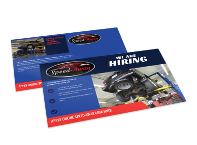 Now Hiring Postcard Template 3839pj1abo preview