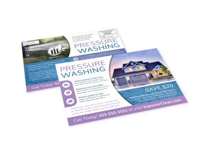 Pressure Washing EDDM Postcard Template o36gjyuwjy preview