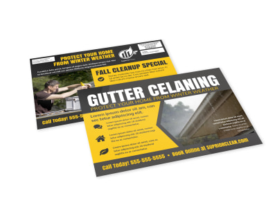 Gutter Cleaning EDDM Postcard Template 36dt8qpsai preview