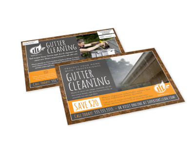 Gutter Cleaning EDDM Postcard Template 4skp1pex3y preview