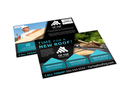 Roofing EDDM Postcard Template k14anev1vy preview