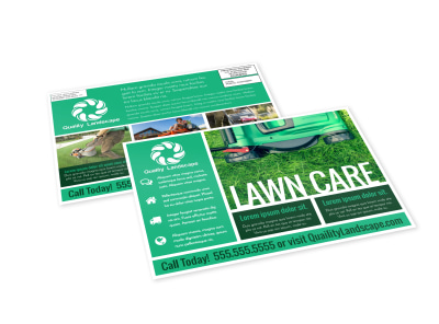 Lawn Care EDDM Postcard Template 6o8ld8771s preview